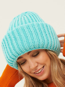 Шапка а1267 лазурный