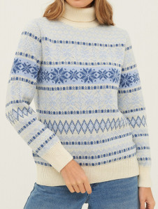 Джемпер высокое горло л1025 зима