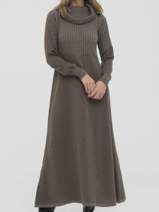 Платье л0982 капучино