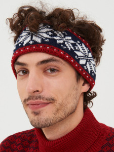 Повязка на голову а2425 бордо