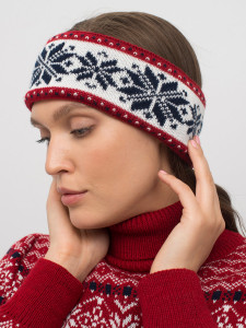 Повязка на голову а1266 бордо