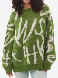 Джемпер л21362 васаби