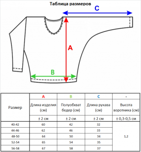 Джемпер короткий рукав л1483 джинс