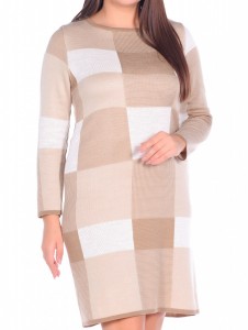 Платье л1021 беж 1