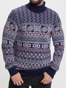 Джемпер высокое горло 2435 галактика