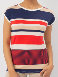 Джемпер короткий рукав в21239 Эмма