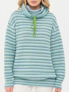 Джемпер высокое горло л1389 лагуна