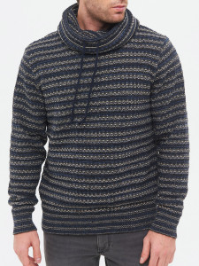 Джемпер высокое горло 2486 брауни