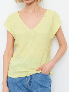 Джемпер короткий рукав л1326 карнелия