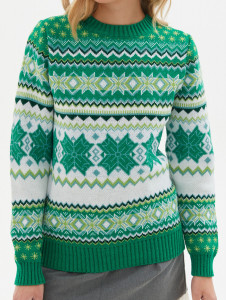 Джемпер л1445 зеленый