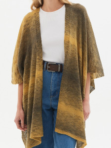 Пончо а1447 олива