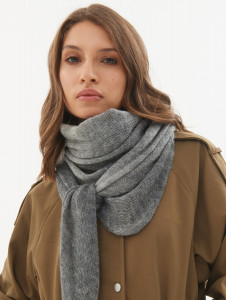 Шарф (косынка) а1448 серый