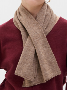 Шарф а1453 бежевый
