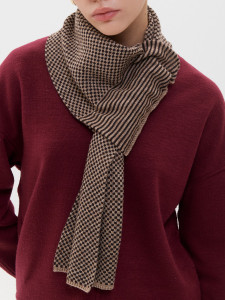 Шарф а1492 кофе