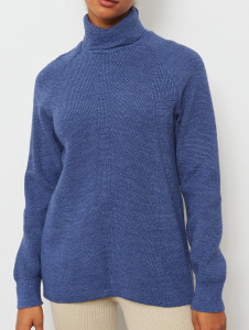 Джемпер высокое горло л1289 джинс