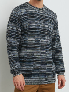 Джемпер 32042 меланж 3