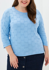 Джемпер л0968 голубой