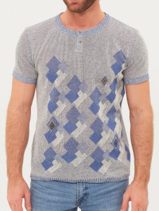 Джемпер короткий рукав 1810 лен