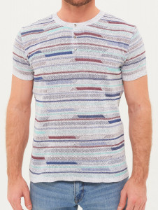 Джемпер короткий рукав 2241 джинс 1