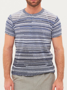 Джемпер короткий рукав 2243 джинс 2