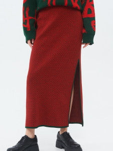 Юбка л21278 рубин