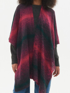 Пончо а1447 бордо