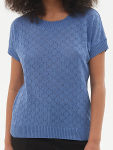 Джемпер короткий рукав л0461 джинс 1