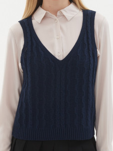 Жилет л1437 синий