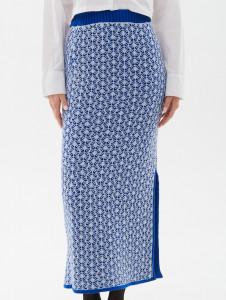 Юбка л1430 голубой