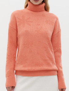 Джемпер высокое горло л21282 Эдита