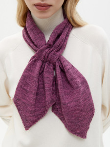 Шарф а1494 сирень